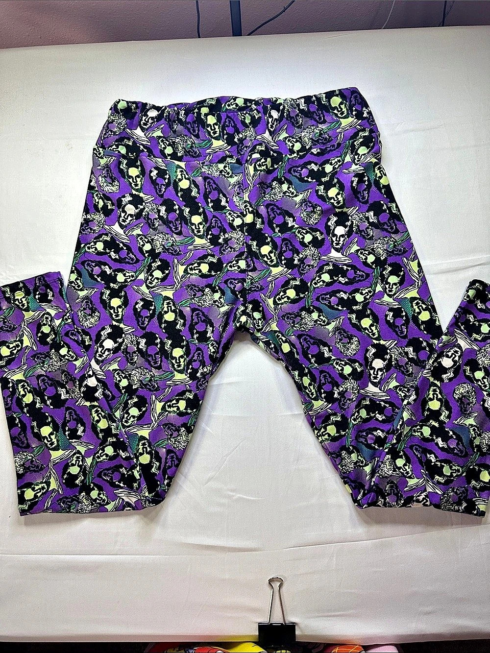 LuLaRoe Frankenstein Leggings Tall and Curvy 2